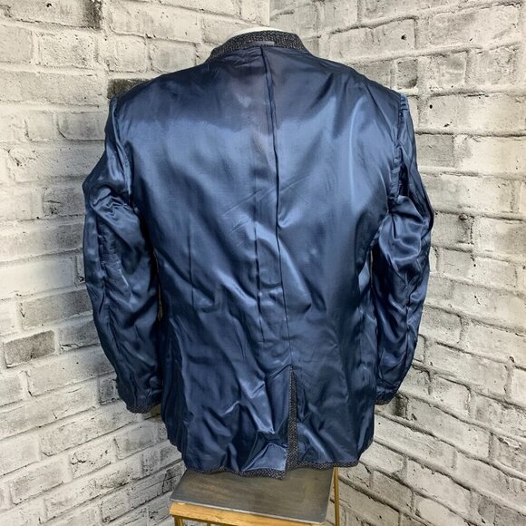 Vintage Tweed Wool Two Button Blazer Sport Coat - Picture 8 of 14